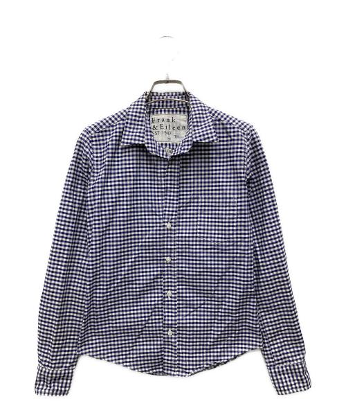 Frank&Eileen（フランクアンドアイリーン）Frank&Eileen (フランクアンドアイリーン) Ron Herman (ロンハーマン) スキッパーシャツ ネイビー サイズ:XXSの古着・服飾アイテム
