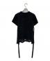 noir kei ninomiya (ノワール ケイ ニノミヤ) COMME des GARCONS (コムデギャルソン) バックドットデザインカットソー ブラック サイズ:S：5000円