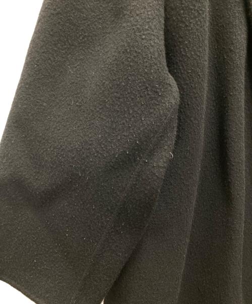 haunt（ハウント）haunt (ハウント) BIG SHAWL COAT ブラック サイズ:36の古着・服飾アイテム