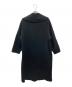 haunt (ハウント) BIG SHAWL COAT ブラック サイズ:36：13000円