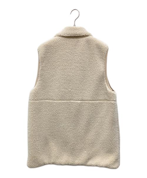 SLOBE IENA（スローブ イエナ）SLOBE IENA (スローブ イエナ) ECOPELボアベスト ベージュ サイズ:表記無し(実寸ご確認ください）の古着・服飾アイテム