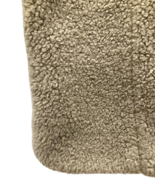 CLANE（クラネ）CLANE (クラネ) BULKY LINE BOA TOPS/バルキー・ライン・ボア・トップス  ベージュ サイズ:1の古着・服飾アイテム