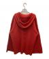 CLANE (クラネ) WIDE HOOD KNIT TOPS レッド サイズ:1：4000円