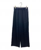 SLOBE IENAスローブ イエナ）の古着「サテンイージーパンツ」｜ネイビー