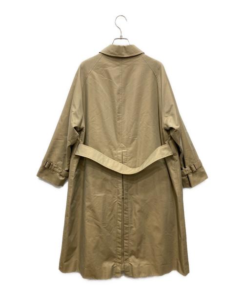 Gymphlex（ジムフレックス）Gymphlex (ジムフレックス) ベルテッドバルマカーンコート ベージュ サイズ:12の古着・服飾アイテム