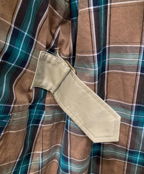 Gymphlex（ジムフレックス）Gymphlex (ジムフレックス) ベルテッドバルマカーンコート ベージュ サイズ:12の古着・服飾アイテム