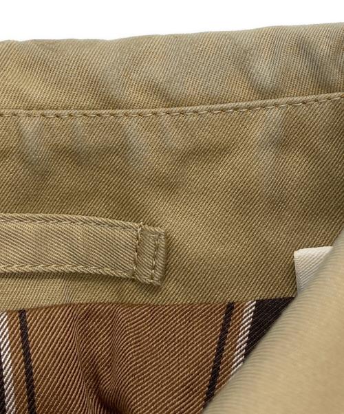 Gymphlex（ジムフレックス）Gymphlex (ジムフレックス) ベルテッドバルマカーンコート ベージュ サイズ:12の古着・服飾アイテム