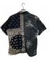 MIYAGIHIDETAKA (ミヤギヒデタカ) WIND AND SEA (ウィンダンシー) 総柄シャツ ブラック サイズ:Ｍ：15000円