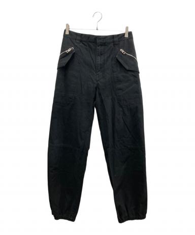 中古・古着通販】LOEWE (ロエベ) カーゴトラウザーズパンツ ブラック 中古・古着通販】LOEWE (ロエベ) カーゴトラウザーズパンツ ブラック