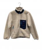 Patagoniaパタゴニア）の古着「Classic Retro-X Jacket/クラシック レトロ エックス ジャケット」｜ホワイト×ネイビー