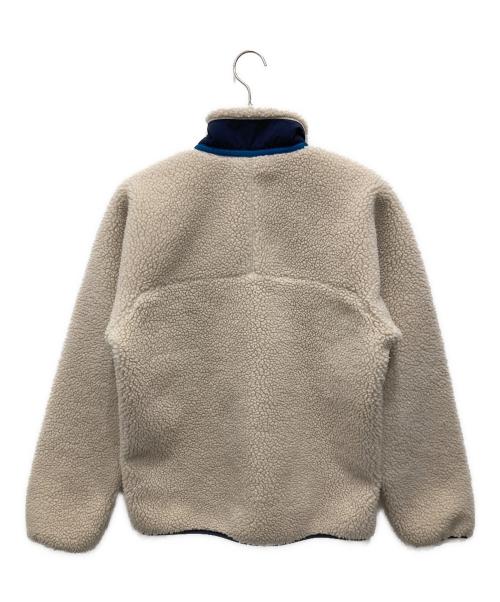 Patagonia（パタゴニア）Patagonia (パタゴニア) Classic Retro-X Jacket/クラシック レトロ エックス ジャケット ホワイト×ネイビー サイズ:Mの古着・服飾アイテム