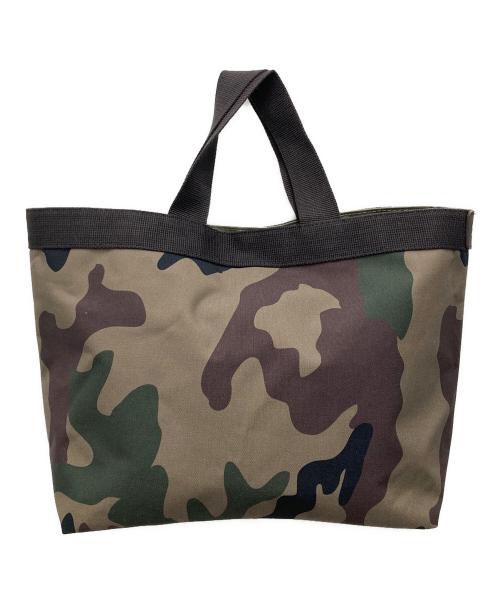 Herve Chapelier（エルベシャプリエ）Herve Chapelier (エルベシャプリエ) コーデュラスクエアトートバッグM オリーブの古着・服飾アイテム