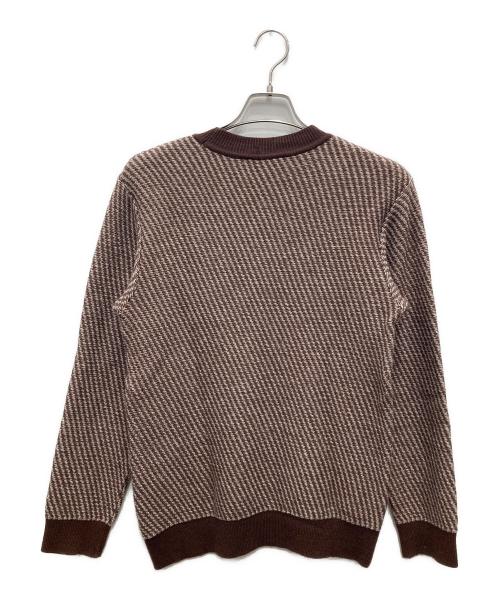 STILL BY HAND（スティルバイハンド）STILL BY HAND (スティルバイハンド) クルーネックニット ブラウン サイズ:46の古着・服飾アイテム