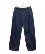 California General Storeカリフォルニアジェネラルストア）の古着「リサイクルナイロン エアリー トラックパンツ」｜ネイビー