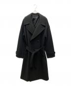 CLELクレイル）の古着「ダブルコート」｜グレー