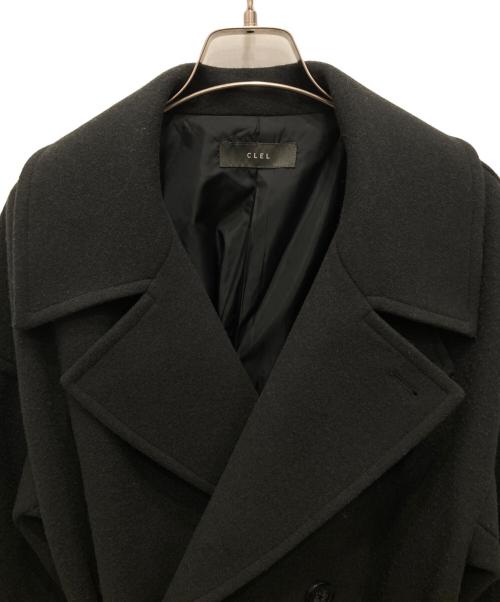 CLEL（クレイル）CLEL (クレイル) ダブルコート グレー サイズ:Sの古着・服飾アイテム
