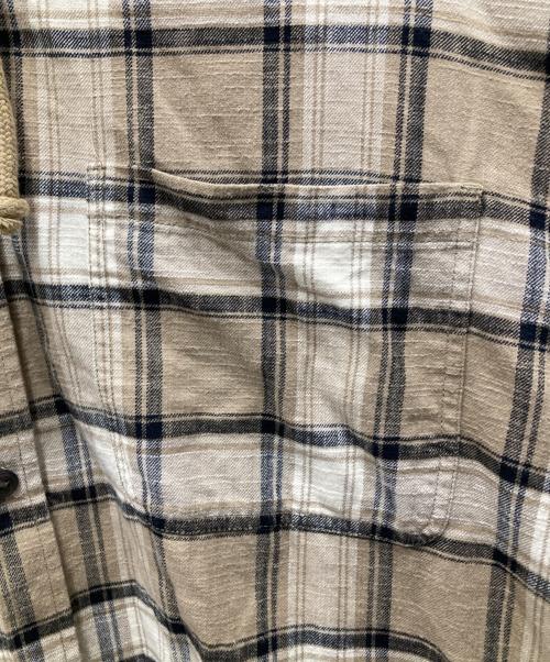 DIESEL（ディーゼル）DIESEL (ディーゼル) S-DEWNY-HOOD ベージュ サイズ:XLの古着・服飾アイテム