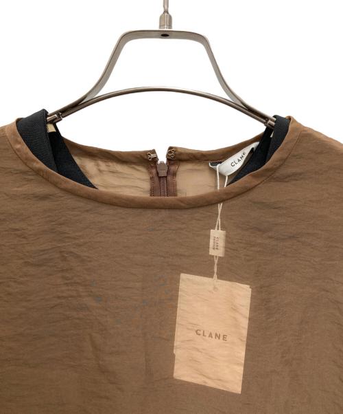 CLANE（クラネ）CLANE (クラネ) 3WAY DOUBLE FACE ONE PIECE ブラック×ベージュ サイズ:2 未使用品の古着・服飾アイテム