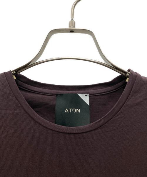 ATON（エイトン）ATON (エイトン) ノースリーブワンピース ベージュ サイズ:Mの古着・服飾アイテム