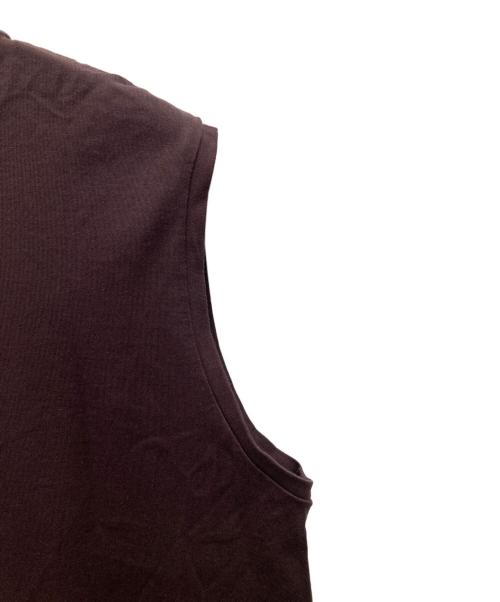 ATON（エイトン）ATON (エイトン) ノースリーブワンピース ベージュ サイズ:Mの古着・服飾アイテム