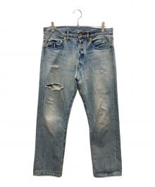 DEUXIEME CLASSE（ドゥーズィエム クラス）の古着「ダメージデニムパンツ」｜インディゴ