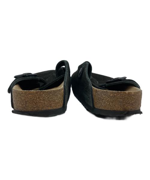 BIRKENSTOCK（ビルケンシュトック）BIRKENSTOCK (ビルケンシュトック) ボストン スウェードサンダル ブラック サイズ:41の古着・服飾アイテム