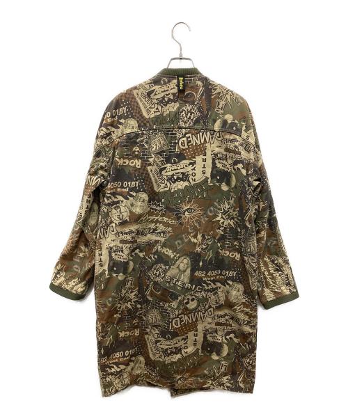 Hysteric Glamour（ヒステリックグラマー）Hysteric Glamour (ヒステリックグラマー) DEATH pt ミリタリーコート オリーブ サイズ:FREEの古着・服飾アイテム