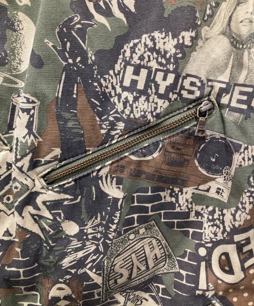 Hysteric Glamour（ヒステリックグラマー）Hysteric Glamour (ヒステリックグラマー) DEATH pt ミリタリーコート オリーブ サイズ:FREEの古着・服飾アイテム