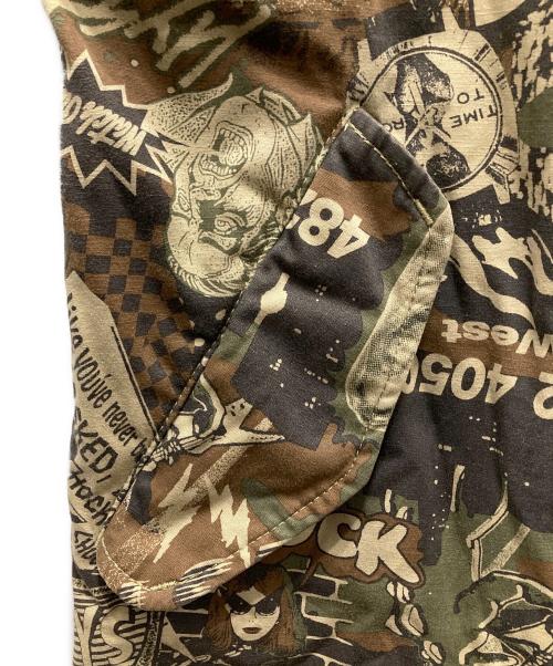 Hysteric Glamour（ヒステリックグラマー）Hysteric Glamour (ヒステリックグラマー) DEATH pt ミリタリーコート オリーブ サイズ:FREEの古着・服飾アイテム