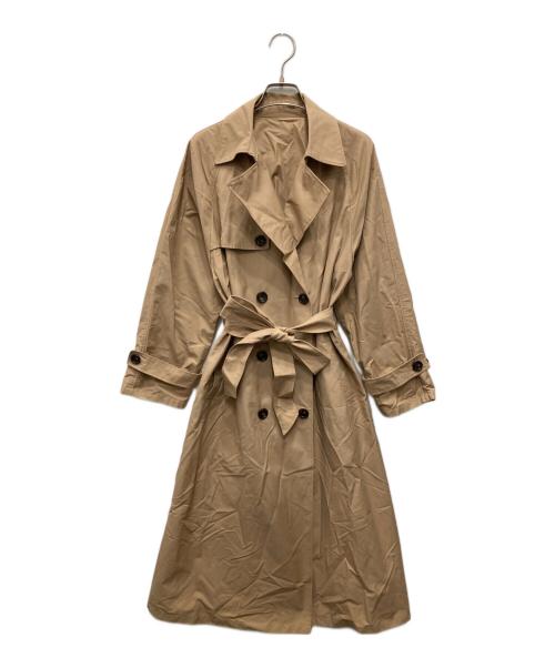 TOMORROW LAND（トゥモローランド）TOMORROW LAND (トゥモローランド) コットンナイロントレンチコート ベージュ サイズ:36の古着・服飾アイテム
