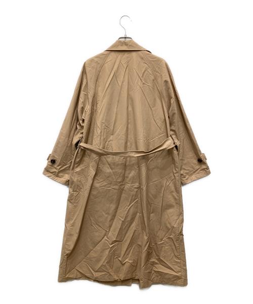 TOMORROW LAND（トゥモローランド）TOMORROW LAND (トゥモローランド) コットンナイロントレンチコート ベージュ サイズ:36の古着・服飾アイテム