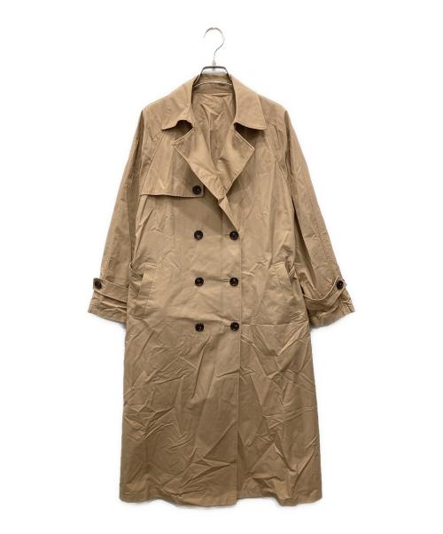TOMORROW LAND（トゥモローランド）TOMORROW LAND (トゥモローランド) コットンナイロントレンチコート ベージュ サイズ:36の古着・服飾アイテム
