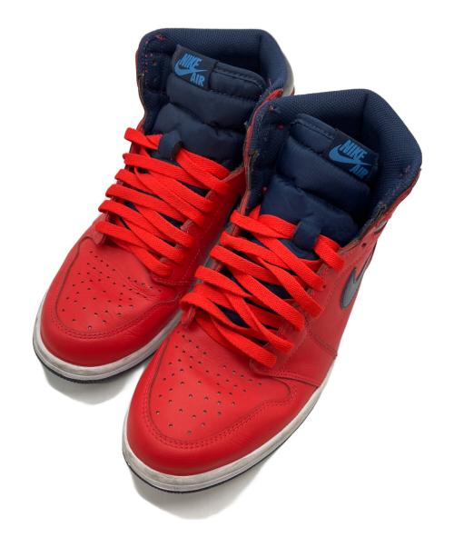 NIKE（ナイキ）NIKE (ナイキ) AIR JORDAN1　RETRO HIGH OG David Letterman　エアジョーダンレトロハイオージー レッド サイズ:27の古着・服飾アイテム