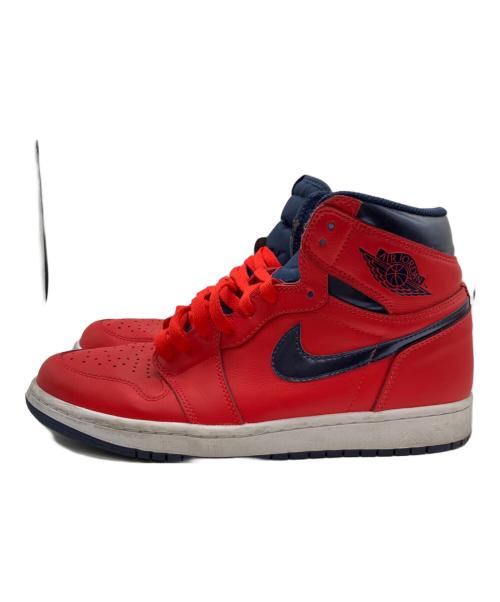 NIKE（ナイキ）NIKE (ナイキ) AIR JORDAN1　RETRO HIGH OG David Letterman　エアジョーダンレトロハイオージー レッド サイズ:27の古着・服飾アイテム