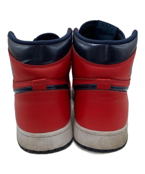 NIKE（ナイキ）NIKE (ナイキ) AIR JORDAN1　RETRO HIGH OG David Letterman　エアジョーダンレトロハイオージー レッド サイズ:27の古着・服飾アイテム