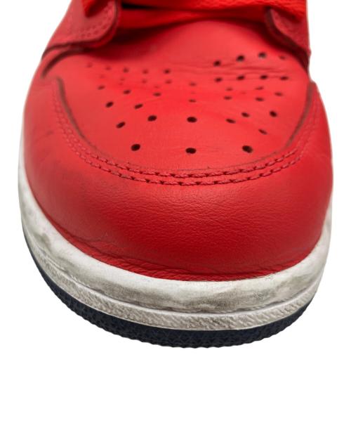 NIKE（ナイキ）NIKE (ナイキ) AIR JORDAN1　RETRO HIGH OG David Letterman　エアジョーダンレトロハイオージー レッド サイズ:27の古着・服飾アイテム