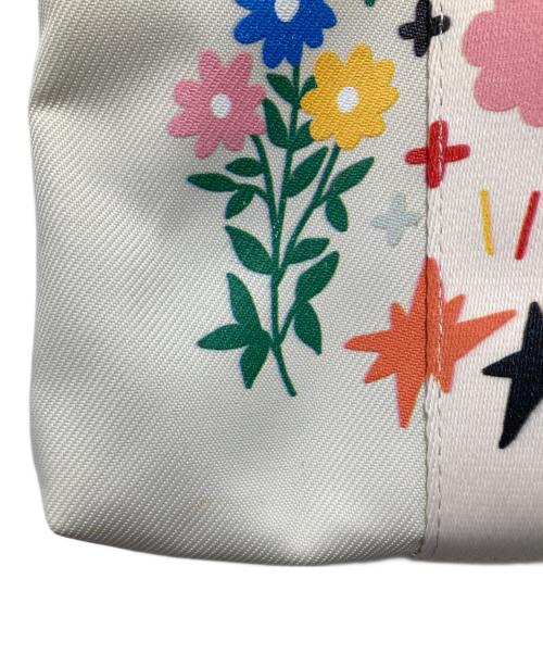 HUNTING WORLD（ハンティングワールド）HUNTING WORLD (ハンティングワールド) SHOGO SEKINE (ショウゴ セキネ) ボルネオチャリティー2WAYショルダーバッグ ホワイトの古着・服飾アイテム