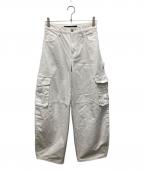 MICHIXSLYミチカケルスライ）の古着「カーゴパンツ」｜ホワイト