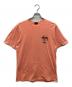 stussy（ステューシー）の古着「半袖カットソー」｜オレンジ
