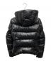 MONCLER (モンクレール) GESSE フーデットダウンジャケット ブラック サイズ:3：30000円