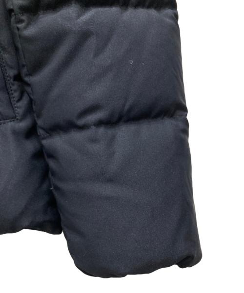 INDIVI（インディヴィ）INDIVI (インディヴィ) フォックスファーショート丈リサイクルダウンコート ネイビー サイズ:36の古着・服飾アイテム