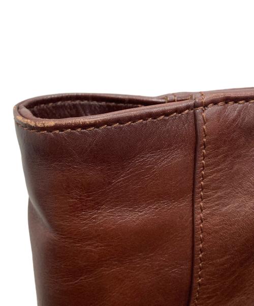 MOTHERHOUSE（マザーハウス）MOTHERHOUSE (マザーハウス) アンティークボックストートバッグ ブラウンの古着・服飾アイテム