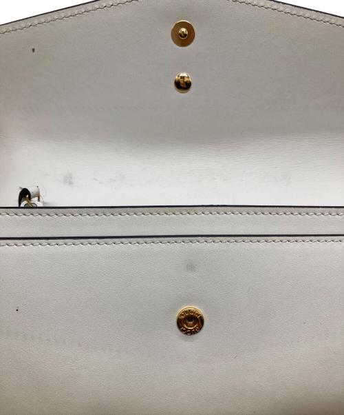 GUCCI（グッチ）GUCCI (グッチ) コンチネンタルウォレット アイボリーの古着・服飾アイテム