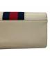 中古・古着 GUCCI (グッチ) コンチネンタルウォレット アイボリー：12000円