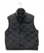 EVCONエビコン）の古着「TAION DOWN REVERSIBLE VEST」｜ブラック