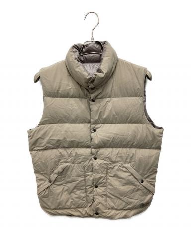 中古・古着通販】TATRAS (タトラス) リバーシブルダウンベスト グレー