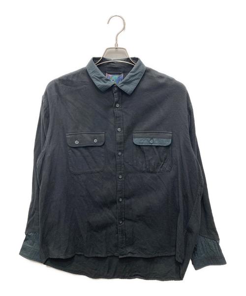 RAJABROOKE（ラジャブルック）rajabrooke (ラジャブルック) シャツ グレー サイズ:Mの古着・服飾アイテム