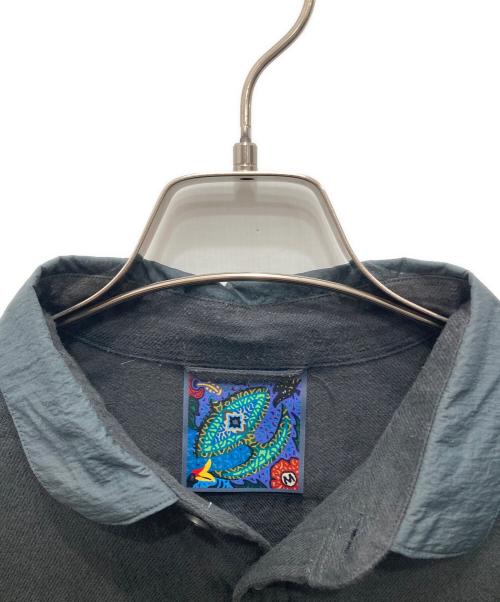 RAJABROOKE（ラジャブルック）rajabrooke (ラジャブルック) シャツ グレー サイズ:Mの古着・服飾アイテム