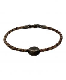 GUCCI（グッチ）の古着「レザーブレスレット」