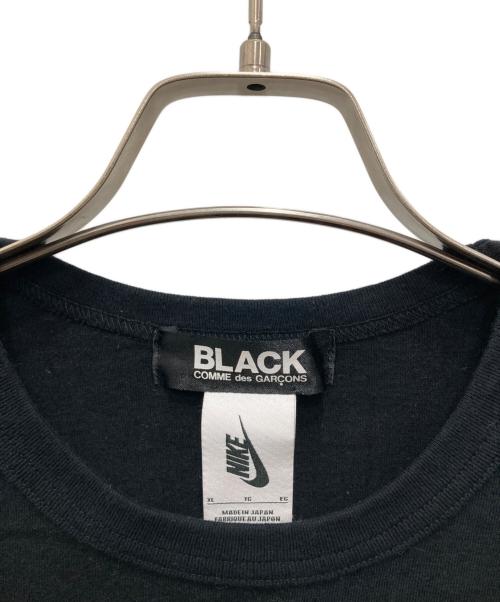 BLACK COMME des GARCONS（ブラックコムデギャルソン）BLACK COMME des GARCONS (ブラックコムデギャルソン) NIKE (ナイキ) プリントTシャツ ブラック サイズ:XLの古着・服飾アイテム